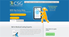 Desktop Screenshot of codingservicesgroup.com